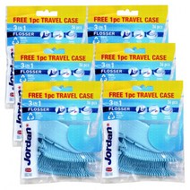 조르단 3 in 1 일회용 치실 36p 랜덤 발송, 6개, 36개입