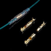 전기 커넥터 200 개 50 세트 3.9mm 남성 여성 오토바이 총알 커넥터 소켓 1.0mm ~ 2.5mm 케이블 와이어용, 한개옵션0