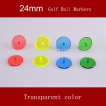 24mm 골프 마커 투명 플라스틱 공 멀티 컬러 액세서리 100 개 포지션, 한개옵션0