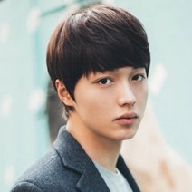 남자 군인 탈모 맞춤 컷트 정수리 펌 가발 남성 통가발 유러피안 댄디컷, L, 미디엄레드브라운