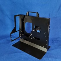 MATX 조립PC 오버클럭 수냉식 컴퓨터케이스, 블랙