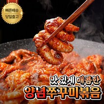 금촌쭈꾸미 500g 양념 쭈꾸미 볶음 주꾸미 맛집 캠핑 밀키트, 5개