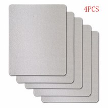 4 개/몫 15x12cm Mica 플레이트 시트 파나소닉 LG Galanz Midea 등. 전자 레인지 오븐 수리 부품, 단일옵션, 한개옵션0