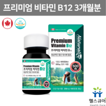 캐나다 비타민B12 수용성 비타민비 비군 비12 활력 목넘김편한 영양제 메틸코발라민 프리미엄