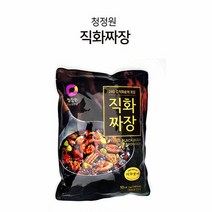제이몰 볶은춘장과 치킨육수~청정원 직화짜장 1키로 50인분 대가족 급식 식당, 1개