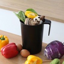 일음쇼핑^^*m싱글 신혼라이프 위생적인 밀폐형 음식물 쓰레기통 2L 용기 주방처리 수집 처리 물통일medi^*^, ab*^*선택있슴그레이