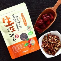 맛있는 대추 슬라이스 220g 생생대추 대추과자 경산, 상세페이지 참조