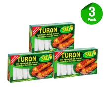 Sagrex Turon Saba Banana Roll with Jackfruit 3 Pack 투론 사바 바나나롤 x 3팩, 1set, 454g
