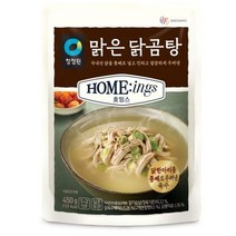 청정원 호밍스 맑은닭곰탕 450g 4개