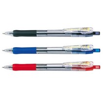 제브라 타프리 클립 볼펜 1mm, 0 혼합 검1,빨1,파1, 1세트