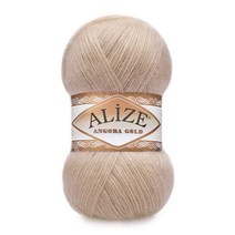 밍크털실 Alize Angora Gold 앙고라 골드 원사 100g 양모 뜨개질 크로 셰 스레드 트위드 모헤어 밍크 모피, 한개옵션1, 58 757