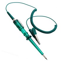 백라이트 자동차 트럭 전압 회로 테스터 프로브 DC 6V-24V 전구 램프 진단 수리 도구 테스트 펜, 01 green