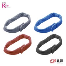 퓨어케어 중화밴드 파마밴드 요들 은나노 머리띠 미용실 헤어밴드 세안밴드 그레이 (회색), 블랙, 1개