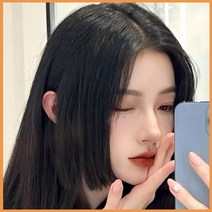 앞머리 가발 사이드뱅 옆머리 부분 가발 추천 패션 헤어 스타일 위그 스타일링 연출 머리숱 고민 민머리 트렌드 여친 룩 매력 어필 디자인 외출 데이트 애교머리 풀뱅 얼굴소멸 히메컷, 옆머리2p-라이트브라운