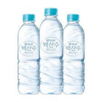 백산수 무라벨 500ml 미니 생수 20개 40개 60개 80개