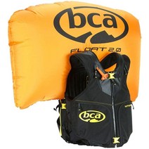 Backcountry Access 조끼 아발란치 에어백 미디엄 라지 [미국 직배송], Black/Yellow