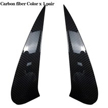 자동차 리어 범퍼 AMG 바 윈드 블레이드 에어 벤트 카나드 메르세데스 벤츠 GLE 쿠페 C167 GLE350, 02 Carbon Color