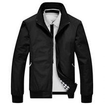 남자 항공점퍼 가을 아우터 간절기 바람막이 블루종