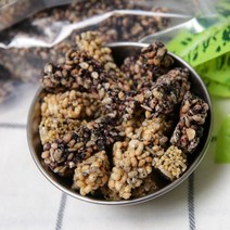 유나건어물 오독 오독 씹는 맛이 좋은 현미 흑미 메밀 강정 400g, 흑미400g