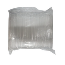자바라 일회용 투명 주름 빨대 7mm x 21 cm, 400개입, 5개