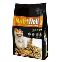 뉴트리웰 캣 7.5kg 고양이사료, 8개