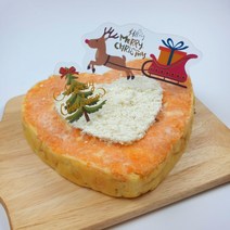 도기머기 강아지 생일파티세트 (케이크포함), 핑크세트, 연어치즈케이크
