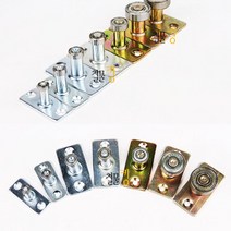 슬라이딩 미닫이문 베어링하부가이드 (촉 레일 부속 철물 로라 롤러 롤라), 22mm