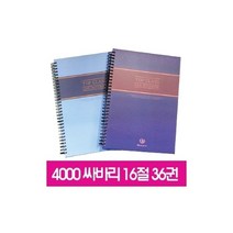 오너클랜 영그린 스프링합지노트 (대) 16절 81매 1박스(36권)[WC215A5], 본상품선택_WC215A5