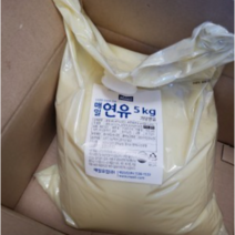 연유라떼 돌체라떼 망고빙수 둘세데레체 만들기 디저트 만들기용 연유 5kg 대용량