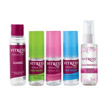 VITRESS 필리핀 헤어에센스 비트레스 큐티클코트 헤어로션 hairpolish, 에센스(오일)-헤어리페어-블루(극손상)30ml