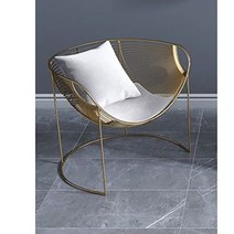 골드 메탈의자 티테이블 세트 북유럽 거실 인테리어, 의자B*1