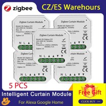 자동 전동 블라인드 Tuya ZigBee 스마트 홈 커튼 모터 지능형 모듈 롤러 셔터 블라인드 호환 Alexa Google