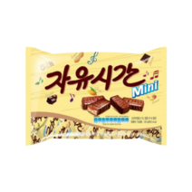 해태 자유시간 미니 510g x 1개 초코바 대용량 등산간식