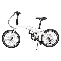 서브루나 지오닉스 미니벨로 200V 7단 접이식 자전거 50.8cm, 화이트