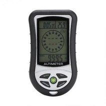 등산용 GPS 지도앱 고도계 나침판 하이킹 수신기 추적기 네비게이션 야외 여행 산악 휴대, Black