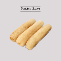 플라스틱제로 국내산 친환경 주방 욕실 다용도 천연수세미 플라스틱제로, L사이즈40cm