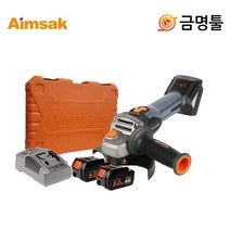 아임삭 BL18G705 충전그라인더 18V 5.0AH BL모터 6단속도조절 바닥연마 철재절단, 1개
