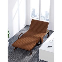 간이침대 사무실 오피스침대 접이식 보관용이, 80cm 스모크 그레이 (리프팅 암레스트)