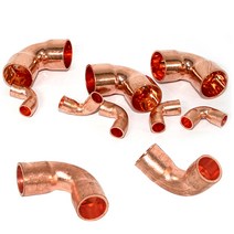 동관 용접 연결 나사 이음쇠 동 엘보 배관 파이프 부속, 19.05mm(1개)
