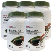 GNC 스피루리나 500mg 100정 x 5개