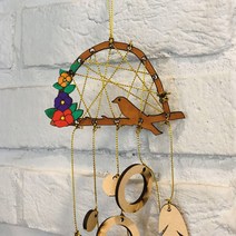 나무새 드림캐쳐 만들기 DIY 우드공예 수업교구, 단품
