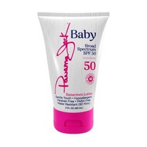 선크림 파나마 잭 3 오즈. 튜브 베이비 선크림 로션 SPF 50 광대역 스펙트럼 파라반