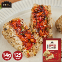 윤형빈의 직화황금 단백질주먹밥 / 불닭갈비 주먹밥 110g / 고단백주먹밥 / 아침대용, 1개