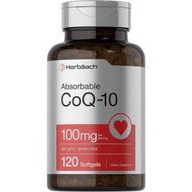 Horbaach CoQ10 100mg 120소프트젤, 1개, 120개