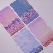 [세렌디시티] 한국 감성 카드거울 거울 휴대용거울, CLOUD