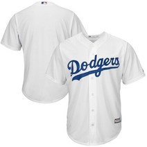 LA 다저스 커쇼 유니폼 MLB 야구복 화이트 티셔츠 반팔 빅사이즈