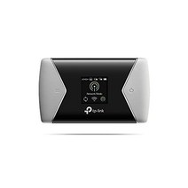 TP-Link M7450 모바일 WLAN 라우터(4G/LTE 최대 300Mbit/s 다운로드/50Mbit/s 업로드 핫스팟 Cat6 3000mAh 배터리 LCD 디스플레이 모든 유럽 SIM 카드와 호환 가능) 블랙/실버 -13408, Cat6 + AC1200