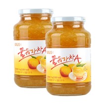 담터 꿀유자차A 1kg, 1세트