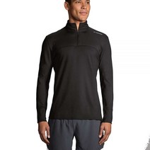 브룩스 남성용 대시 하프 집업 탑 하이킹 등산 아웃도어 셔츠