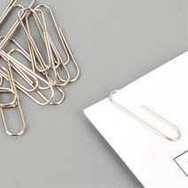 세금계산서 전표 발주서 그레이 철 클립 5세트 500P 종이 페이퍼 정리 크립 오피스 핀